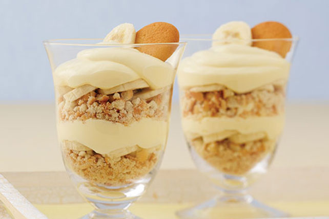 Fluffy Banana Pudding Parfaits