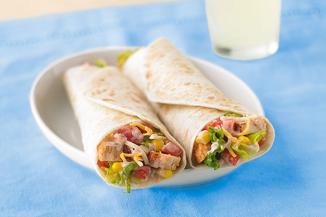 Santa Fe Chicken Salad Wrap