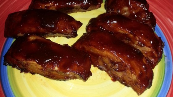 Apple Radish BBQ Ribs