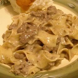 Simple Beef Stroganoff