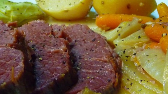 Easy Corned Beef and Cabbage