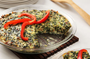Easy Cheesy Spinach Bake