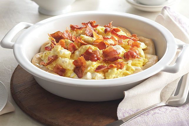 Bacon 'n Eggs Pie