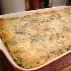 Chicken Lasagna with White Sauce