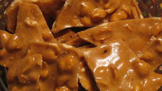 Hot Cinnamon Peanut Brittle