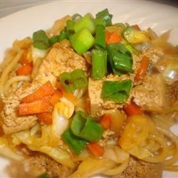 Sesame Asian Tofu Stir-Fry