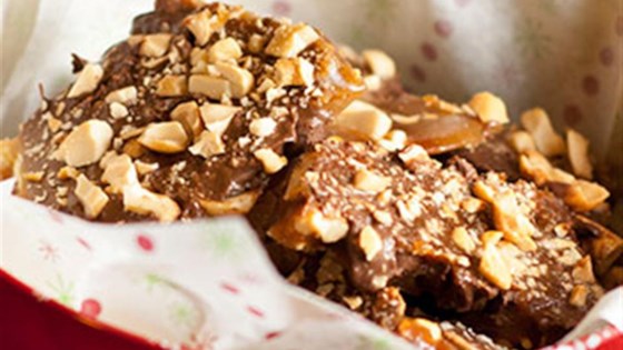 Easy Cashew Sea Salt Toffee