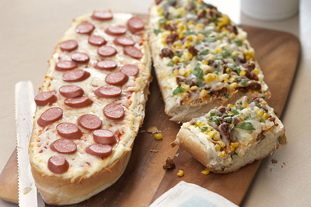 Cheesy Fiesta Pizza Bread