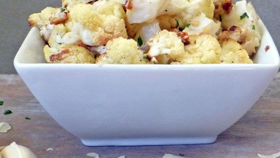 Roasted Garlic Cauliflower