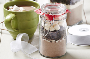 Peppermint-Hot Cocoa in a Jar