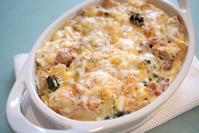 Bacon & Potato Strata