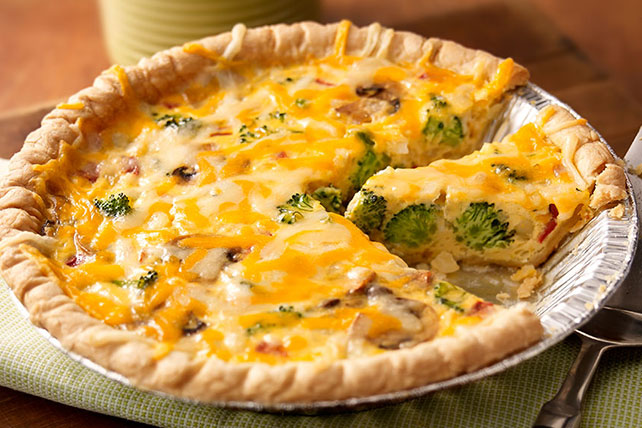 Three Cheese Quiche