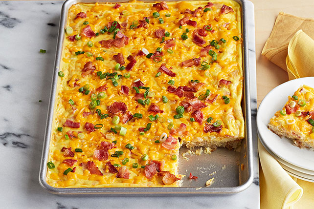 Bacon & Egg Squares