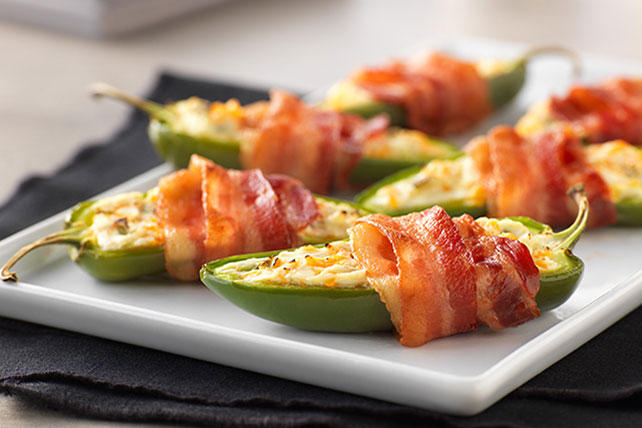 Bacon-Wrapped Jalapeño Peppers