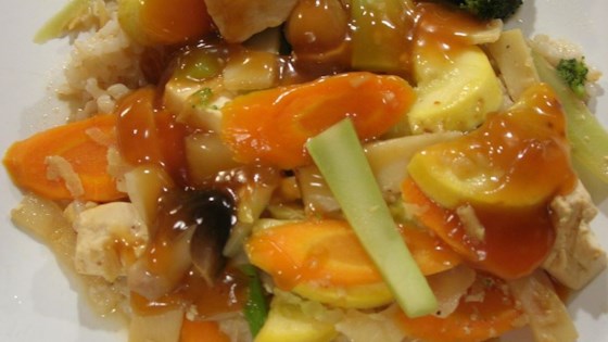 Vegetable and Tofu Stir-fry