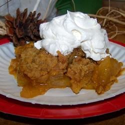 Pumpkin Apple Cobbler