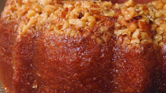 Golden Rum Cake