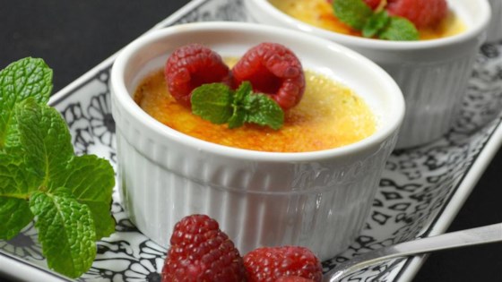 Eggnog Creme Brulee