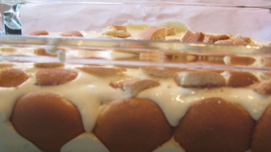 Uncooked Banana Pudding