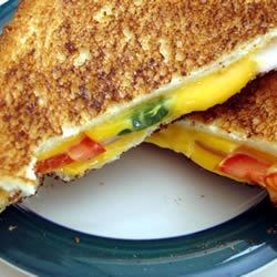 Spicy Grilled Cheese Sandwich