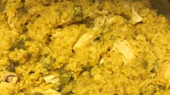 Easy Chicken and Yellow Rice