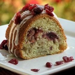 Cranberry Swirl Coffee Cake