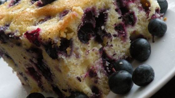 Melt In Your Mouth Blueberry Cake