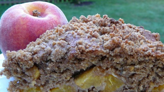 Avon's End of Summer Sunday Morning Peach Coffee Cake