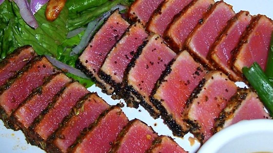 Seared Ahi Tuna Steaks