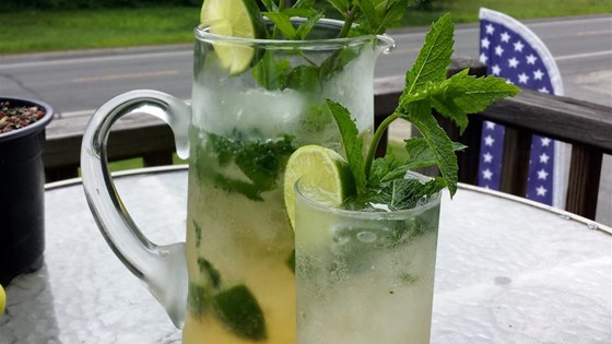 Mojitos by the Pitcher