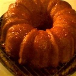 Apricot Brandy, Peach Schnapps Pound Cake