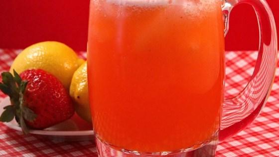 All Natural Strawberry Lemonade