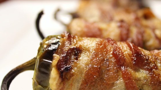 Bacon-Wrapped Jalapeno Poppers