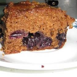 Blueberry Gingerbread