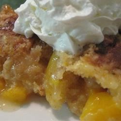 Peach Cobbler Dump Cake I