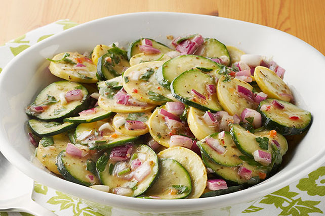 Marinated Zucchini & Parsley Salad