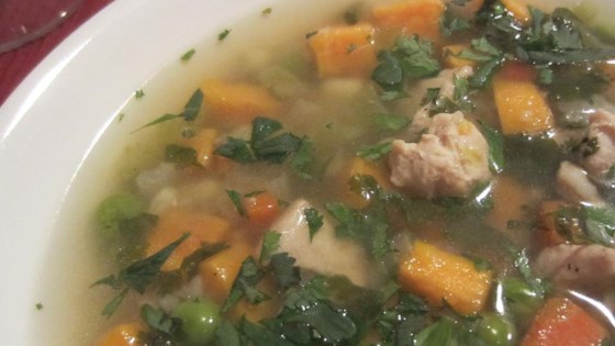 Peruvian Chicken Soup (Aguadito de Pollo)