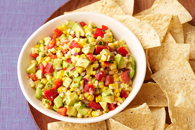 Fresh Corn & Avocado Salsa