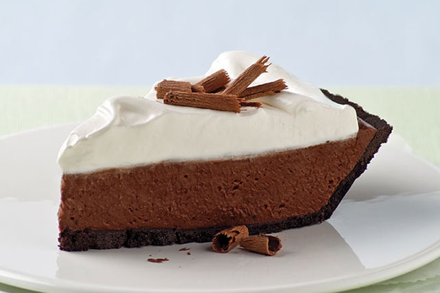 Chocolate Silk Pie with Marshmallow Meringue