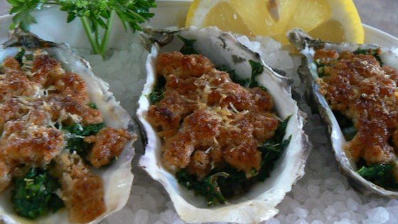 Oysters Rockefeller