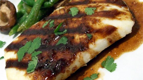 Halibut with Rice Wine