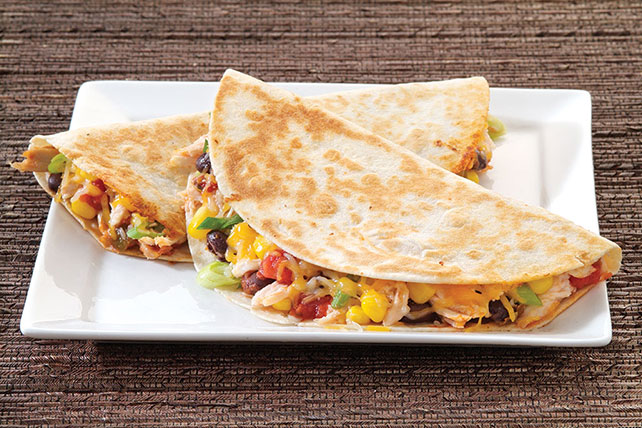 Dinnertime Chicken Quesadilla Recipe