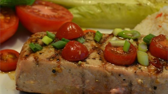 Grilled Tuna with Fresh Horseradish