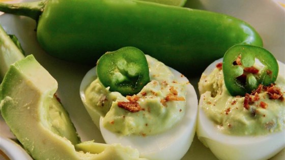 Avocado Deviled Eggs