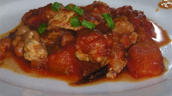 Chicken and Pumpkin Goulash