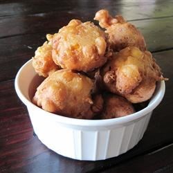 Ham and Corn Beignets