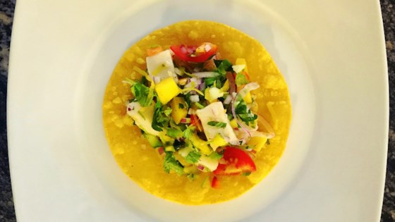 Halibut-Mango Ceviche