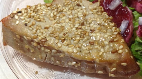 Sesame-Crusted Tuna with Summer Salsa