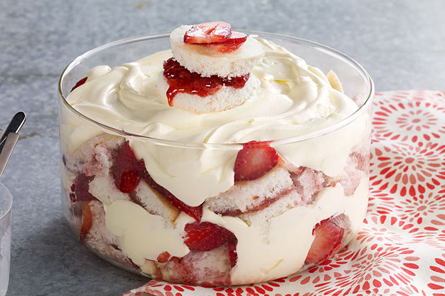 Strawberry Shortcake Trifle