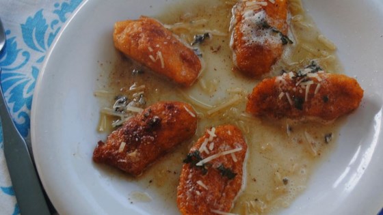 Butternut Mascarpone Gnocchi